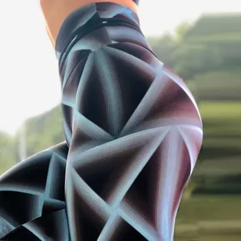 Naujas 3D Atspausdintas Jogos Kelnes, Sporto Kelnės Fitneso Salė Antblauzdžiai Aptemptų Kelnių Pieštuku Leggins Push up Professional Veikia Moterų Tilptų