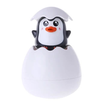 Naujas Ančių Kiaušinių Pingvinas Kiaušinių Vonios Žaislai Dušo Vandens Purškimo Lietus Žaislai 203E