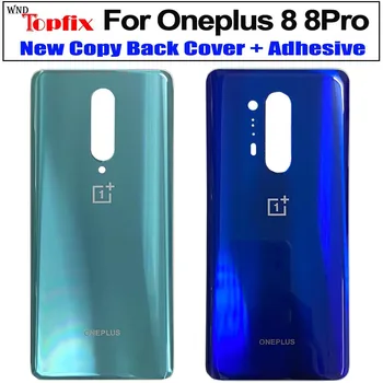 Naujas Dangtelis OnePlus 8 Atgal Baterijos Dangtelis Durys Galinis Stiklas Oneplus 8 Pro 