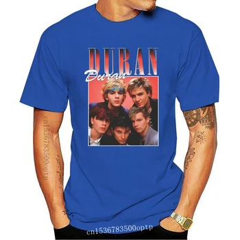 Naujas Duran Duran Marškinėlius Hipster Piktogramą 80'S Retro Muzikos Mylėtojas Synth Pop Britų Šalies sporto Salės, Fitneso Tee Marškinėliai