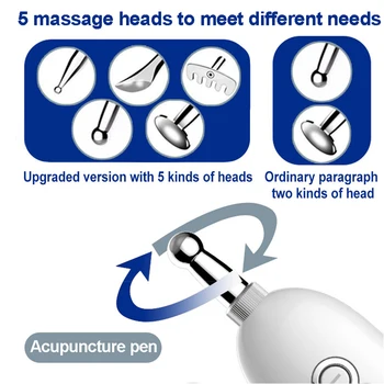 Naujas Energijos Meridian Pen Smart Akupunktūra Pen Terapijos Aparatas Massager Paramos Skausmo 5 1 Elektrinis Kūno Impulso Masažo Priemonės