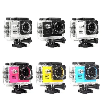 Naujas HD Sporto DV Kamera Mini Sporto Fotoaparato Ultra 30M 1080P po vandeniu Vandeniui atsparus Šalmas Vaizdo Įrašymo Kamera Sporto Fotoaparatas