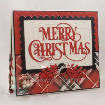 Naujas Linksmų Kalėdų Elnių Trafaretai, Metalo Pjovimo Miršta Scrapbooking Įspaudas Albumą Cardmaking Popieriaus Amatai Dekoras