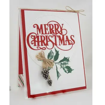Naujas Linksmų Kalėdų Elnių Trafaretai, Metalo Pjovimo Miršta Scrapbooking Įspaudas Albumą Cardmaking Popieriaus Amatai Dekoras