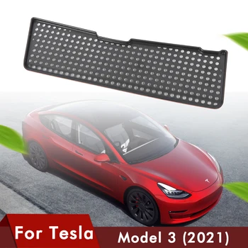 Naujas Model3 Automobilių Oro Srauto Angos Dangtelis Tesla Model 3 2021 Priedai Oro Įleidimo Apsaugos Auto Kondicionavimo Filtro Dangtelis