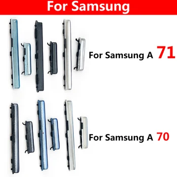 Naujas Samsung A31 A315F A51 A515F A70 A705F A71 A715F Maitinimo Mygtuką +, Tūris Šoninis Mygtukas Mygtukas atsarginės Dalys