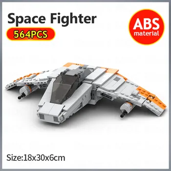 Naujas SS Space Serijos Karai V-Wing Airspeeder Kovotojas Modelio Kūrimo Bloką Orlaivio Modelis Plytų Vaikai 
