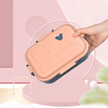 Naujas Sūris, Mikrobangų Pietūs Lauke Nešiojamų Sveikas Bento Box Sandarus Maisto Konteineryje Japonų Stiliaus Virtuvė Vaikai Mokykloje Vaikai