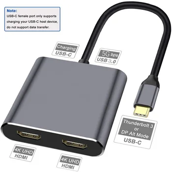 Naujas USB-C-HDMI 4 1 Kabelis Konverteris, Skirtas 