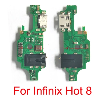 Naujas USB Įkrovimas Uosto Valdybos Doko, Kištukinis Lizdas, Jungtis, Flex Kabelis Infinix Karšto 8 Hot8 X650 Remontas Dalis