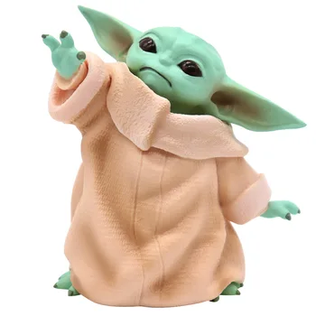 NAUJAS vienetinį Kūdikių Yoda Rinkimo Veiksmų Skaičius, Star Wars Žaislai Vaikams nuo 8 Iki 15 Cm Mini Modelis Lėlės Kalėdų Dovanos Vaikams