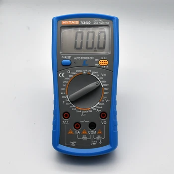 Ne baterija TS-890D Skaitmeninis Multimetras 1999 DC AC voltmeter Ammeter Įtampa Srovės Matuoklis Atsparumas Diodų Talpą, Testeris