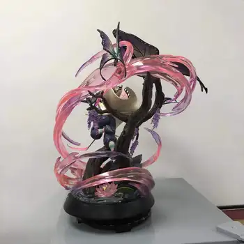 Ne didesnis kaip 36 cm Japonų Anime Demon Slayer: Kimetsu nr. Yaiba Kochou Shinobu PVC Veiksmų Skaičius, Žaislų Anime GK Mano Mergina Kolekcionuojamos Lėlės Modelio