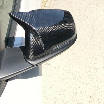 Nekilnojamojo Anglies Pluošto Šoninės Durys Galinio vaizdo Veidrodėlis Padengti Apdailos Toyota GR Supra 2018-2020 Automobilių Šildomi galinio vaizdo Stiklo Atveju Kepurės