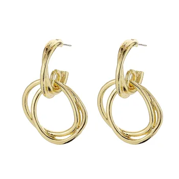 NEULRY Vintage Stiliaus Ausies Kilpą Aukso Prašmatnus Earings gali būti derinami su Įvairių Stilių