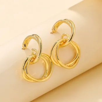 NEULRY Vintage Stiliaus Ausies Kilpą Aukso Prašmatnus Earings gali būti derinami su Įvairių Stilių