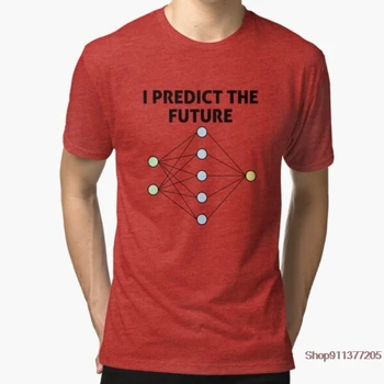 Neuroninis Tinklas Mašina Mokymosi Prognozuoti Ateitį Karšto Pardavimo Klounas Marškinėliai Vyrams/moterims Spausdinti Teroro Mados marškinėliai