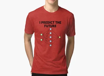 Neuroninis Tinklas Mašina Mokymosi Prognozuoti Ateitį Karšto Pardavimo Klounas Marškinėliai Vyrams/moterims Spausdinti Teroro Mados marškinėliai