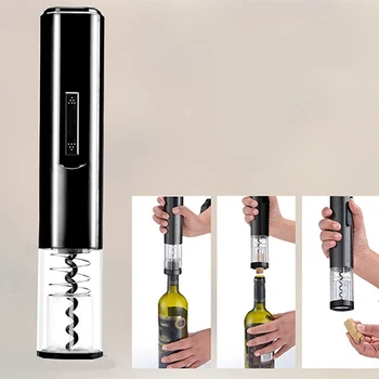Nešiojamieji Elektriniai Vyno Butelio Atidarytuvas Cutter Kamštienos Valiklis Automatinė Kamščiatraukis