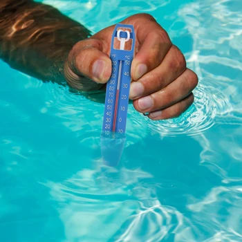 Nešiojamų ABS Plastiko Baseinas Plaukiojantis Termometras Voniai SPA Kubilas Tvenkinių Vandens Temperatūros Matavimo Skaitiklis