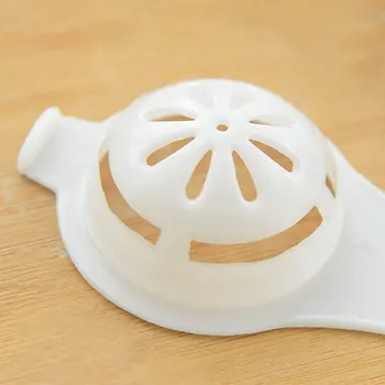 Nešiojamų Kiaušinio Trynys Balta Tarpine Plastikinių Kiaušinių Daliklis Su Surinkimo Bazės Dubenį Trynys Catcher Namų Virtuvės Dalykėlių