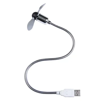 Nešiojamų Mini USB Ventiliatorius, Lanksčios USB Aušinimo Radiatorius Plug and Play For Notebook Nešiojamas KOMPIUTERIS 7.5 cm*37cm