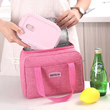 Nešiojamų pietūs maišą naujų šilumos izoliacija nešti maišą vakarienė konteinerių mokyklos maisto saugojimo krepšys lunchbox krepšys
