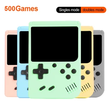 Nešiojamų Retro Rankinės Vaizdo Žaidimų Konsolėje įmontuotas 500 Klasikiniai Žaidimai, 3.0 Colio Ekraną ir 8 Bitų Žaidimų Žaidėjas Mini Pocket Gamepads