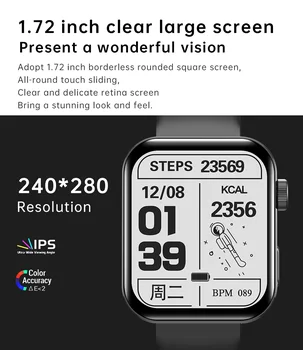 NK20 Smart Žiūrėti Full Screen Touch Vandeniui Sporto Pedometer su 