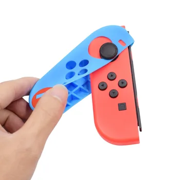 NR rankena silikono atveju kairės ir dešinės Džiaugsmas-Con apsauginė minkšta rankena padengti mygtuką bžūp Nintendo Jungiklis priedai