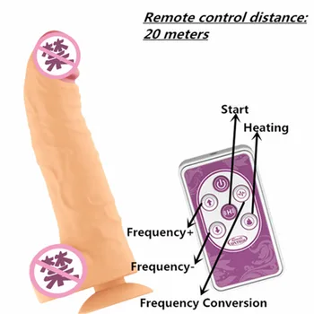 Oda atrodo Tikroviškas Dildo minkštos medžiagos Didžiulis Šildymo vibratoriai Moterų Masturbacija Minkštas Kūnas Tikroviškas Dildo su Įsiurbimo