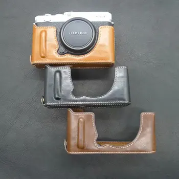 Odinis Fotoaparato krepšys krepšys Pusę Kūno Fuji XE4 Kameros Pusę Maišo Apačioje Fotoaparato Dirželis, Fotoaparatas, Vaizdo Krepšys
