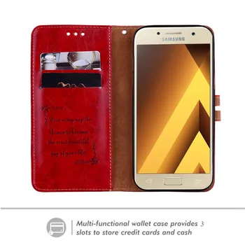Odos Flip Case For Samsung Galaxy A5 A3 A7 J4 J6 A6 A8 Plius 2018 J2 Pro A2 Core Grand Premjero J1 J3 Skyrius J5 J7 2016 2017 Padengti Coque