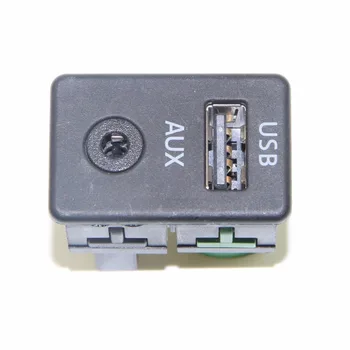 OEM AUX+USB jungiklis, kištukinis lizdas sąsaja laidynas VW Tiguan Passat B6 B7 CC RCD510 RNS310 3CD 035 249 A