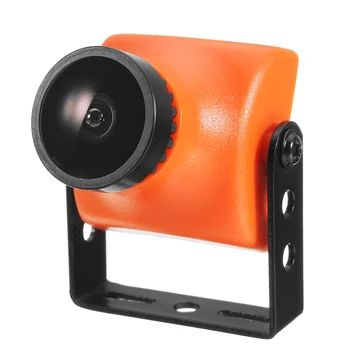 Oranžinė 1200TVL CMOS 2,5 mm/2.8 mm 130/120 Laipsnį 16:9 Mini FPV Kameros--pal/NTSC 5V-12V RC Lenktynių Drone