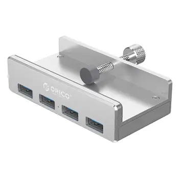 ORICO Aliuminio USB HUB 4 Prievadai USB 3.0 Išorinis Įrašo tipo（10mm-32mm） USB Adapteris, Splitter Centru Darbalaukio Nešiojamas kompiuteris, PC Kompiuteris