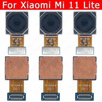 Originalaus Galinio Vaizdo Kamera, Skirta Xiaomi Mi 11 Lite Mi11 Pagrindinis Reversas Žiūrėti Atgal Fotoaparato Modulio Flex Pakeitimo Atsarginės Dalys