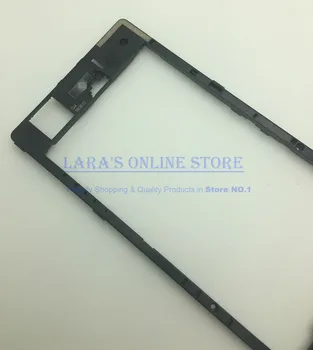 Originalaus Z3 Kompaktiška Galinio Korpuso Viduryje Plokštės Rėmo Atsargines Dalis Sony Xperia Z3 Kompaktiškas Mini Atgal Galinis Rėmas Remti Dangtis