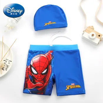 Originali Disney Vaikų Plaukimo Glaudės Berniukams, Kūdikių Greitai-džiovinimo Burbulas Hot Spring maudymosi kostiumėlį, Vaikai, žmogus-Voras Plaukimo Glaudės