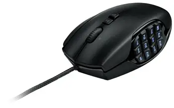 Originalus Logitech G600 žaidimų pelės nešiojamas žaidimų pelės 8200DPI Opticali teisėtų 17 programuojamą mygtuką, pelės