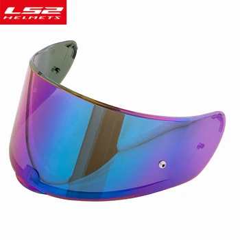 Originalus LS2 FF397 VEKTORIAUS EVO Šalmas juoda mėlyna akinius visą veidą motociklo šalmas Aišku, objektyvas tinka LS2 FF397