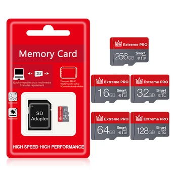 Originalus Micro SD Kortelė 32GB Class10 atminties kortelė 64 gb, 128 gb Mini micro SD flash kortelė 4gb 8gb 16gb 32gb cartao memoria de Kortelės