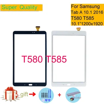 Originalus Samsung Galaxy Tab 10.1 2016 T580 T585 SM-T580 SM-T585 Jutiklinis Ekranas skaitmeninis keitiklis Jutiklių Skydas Tablet Pakeitimo