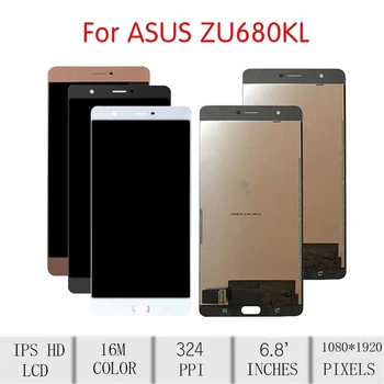 Originalą ASUS Zenfone 3 Ultra ZU680KL LCD Ekranas Jutiklinis Ekranas skaitmeninis keitiklis Asamblėjos Asus ZU680KL Ekrano Pakeitimas A001