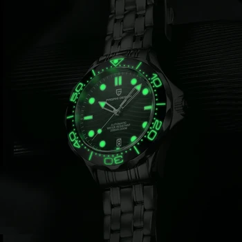 PAGANI DIZAINO 2021 Naujų atnaujinti vyriški Mechaniniai Rankiniai laikrodžiai prekės prabangus automatinis laikrodis vyrams NH35 200M Nardymo laikrodis Reloj Hombre
