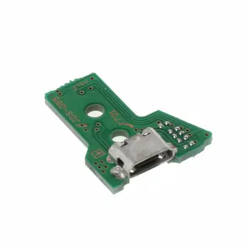 Pakeisti USB Įkrovimo lizdas Valdybos JDS-055 PS4 Valdiklis Su 12Pin Flex Kabelis 35EA