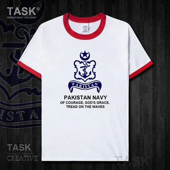 Pakistano karinio jūrų laivyno PAK Pakistano Islamo drabužius trumpomis rankovėmis naujas Viršūnes t shirt mens Karinis Taktinis Armijos šalies sporto Mados 01