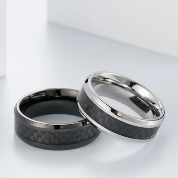Paprasta uodega žiedas versiją madinga vyrų asmenybės žiedas hip-hop bevardis pirštas pirštas vyrų žiedas Bundy