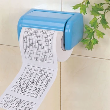 Patvarus Sudoku Su Spausdinta Vyniojamojo Popieriaus Tualetinio Popieriaus Ritinėlio Geras Puzzle Žaidimas C1FF
