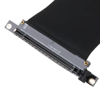PCI Express PCI-e3.0 16x Lankstus Kabelis Kortelės Pratęsimo Prievado Adapteris Didelės Spartos Riser Card vaizdo plokštės Jungties Kabelis L
